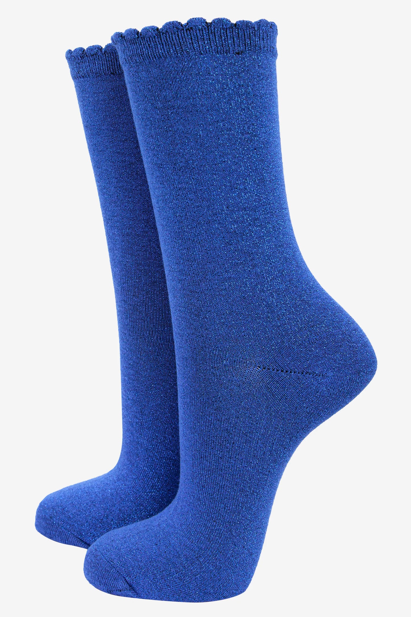 Glitter Socks - Blue