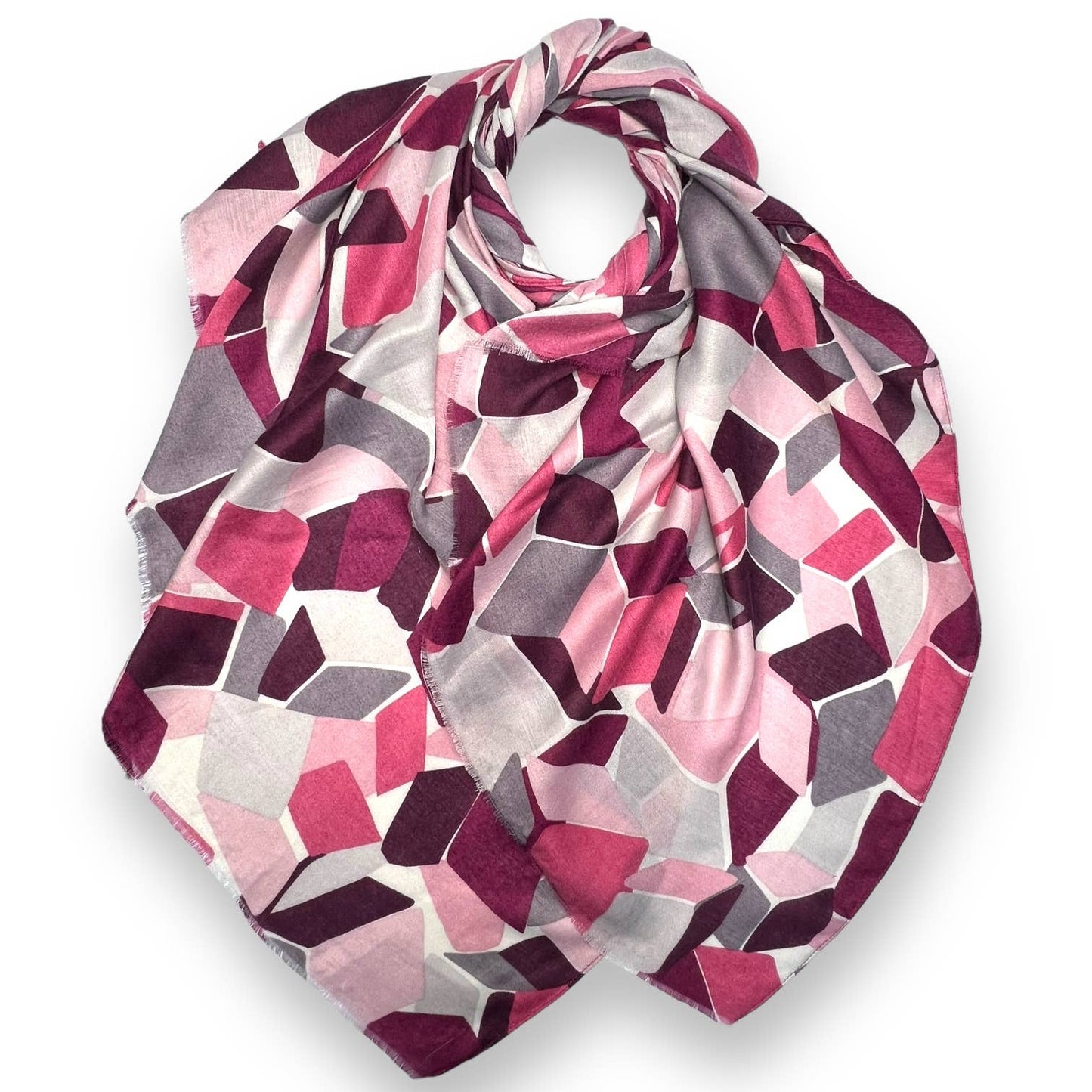 Beige jelly print scarf