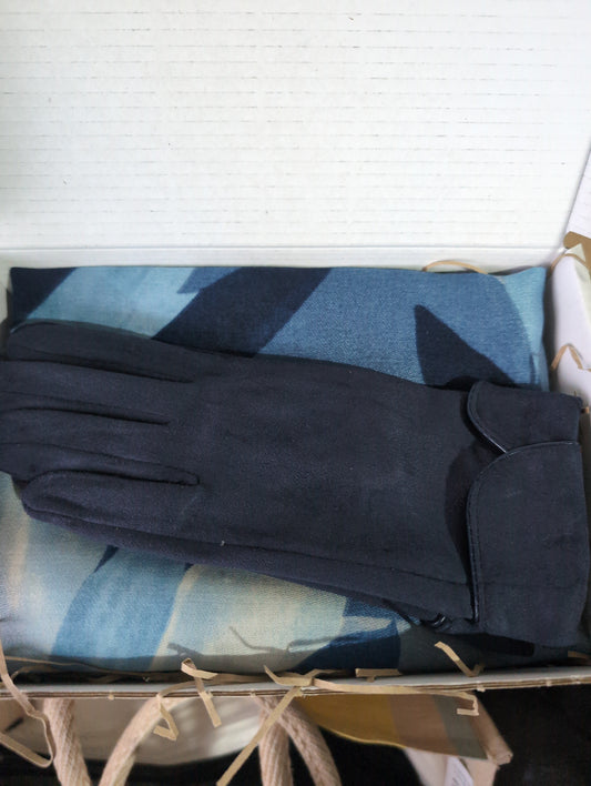 Gift Box - Signature Gloves - Navy Tonal